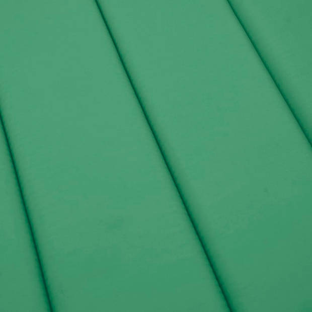 vidaXL Ligbedkussen 200x60x3 cm oxford stof groen