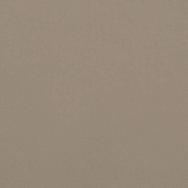 The Living Store Stoelkussens Oxford - 100 x 50 x 3 cm - taupe - waterafstotend