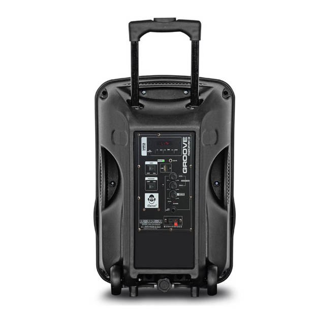 iDance Groove-420DJ Party Speaker – Bluetooth Speaker met Mengpaneel en Discolicht – 500 Watt – Met Draadloze Microfoons