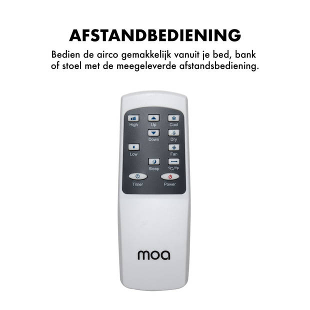 MOA Mobiele Airco - Airconditioning - 7000 BTU - A011D