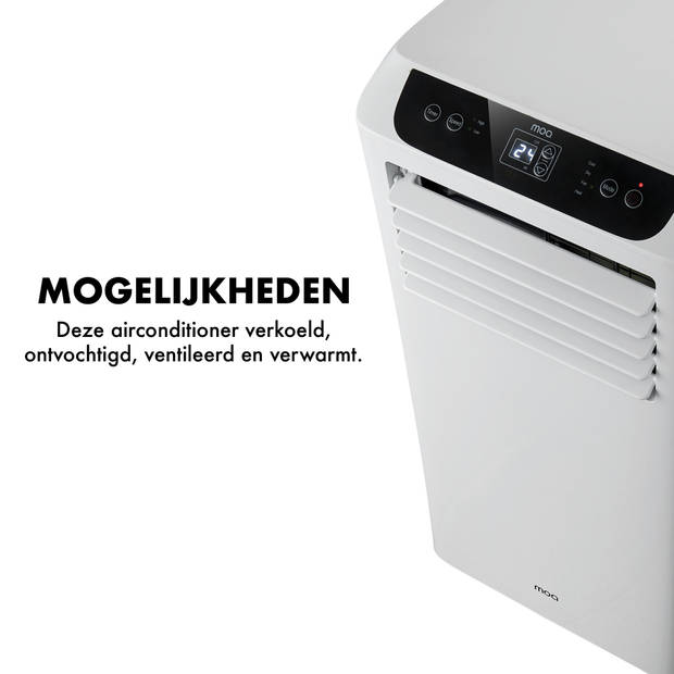 MOA Mobiele Airco - Airconditioning met Verwarmingsfunctie - 9000 BTU - A011