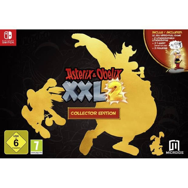 JUST FOR GAMES - Asterix & Obelix XXL 2 Collector's Edition Ze zijn gek op deze Galliërs Game Switch