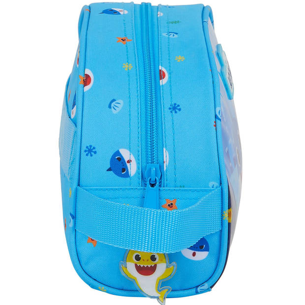 Baby Shark Beauty Case - 26 x 16 x 9 cm - Blauw