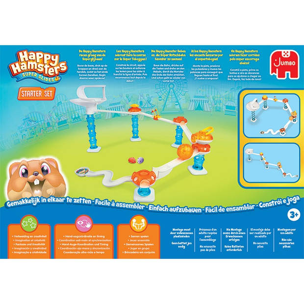 Happy Hamsters Gezelschapsspel Junior Karton 47-delig