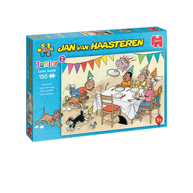 Jumbo Jan van Haasteren Junior Puzzel Verjaardagspartijtje - 150 stukjes