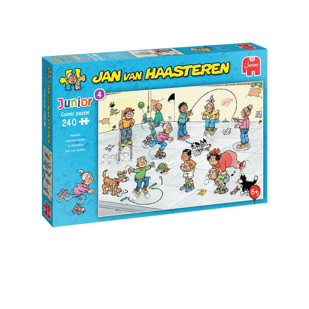 Jumbo Jan van Haasteren Junior Puzzel Speelkwartiertje - 240 stukjes