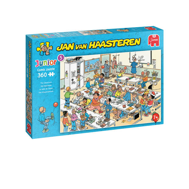Jumbo Jan van Haasteren Junior Puzzel Klaslokaal - 360 stukjes
