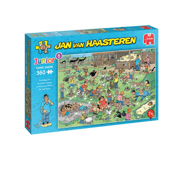 Jumbo Jan van Haasteren Junior Puzzel Kinderboerderij - 360 stukjes