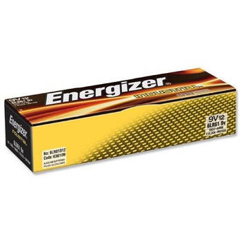 Set van 12 Energizer 9V-batterijen