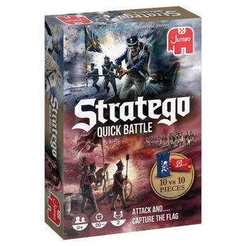 Jumbo strategiespel Stratego Quick Battle