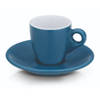 Kela - Espresso Kop en Schotel Set, Turquoise - Kela Mattia