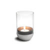 Höfats - Gravity Candle Windlicht - Aluminium - Zilver