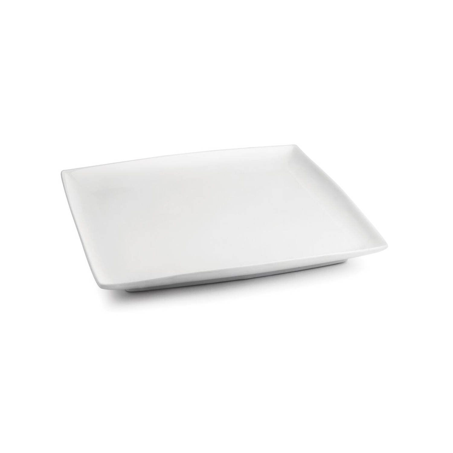 Yong Squito Dinerbord - 23 x 23 cm - Plat - Wit