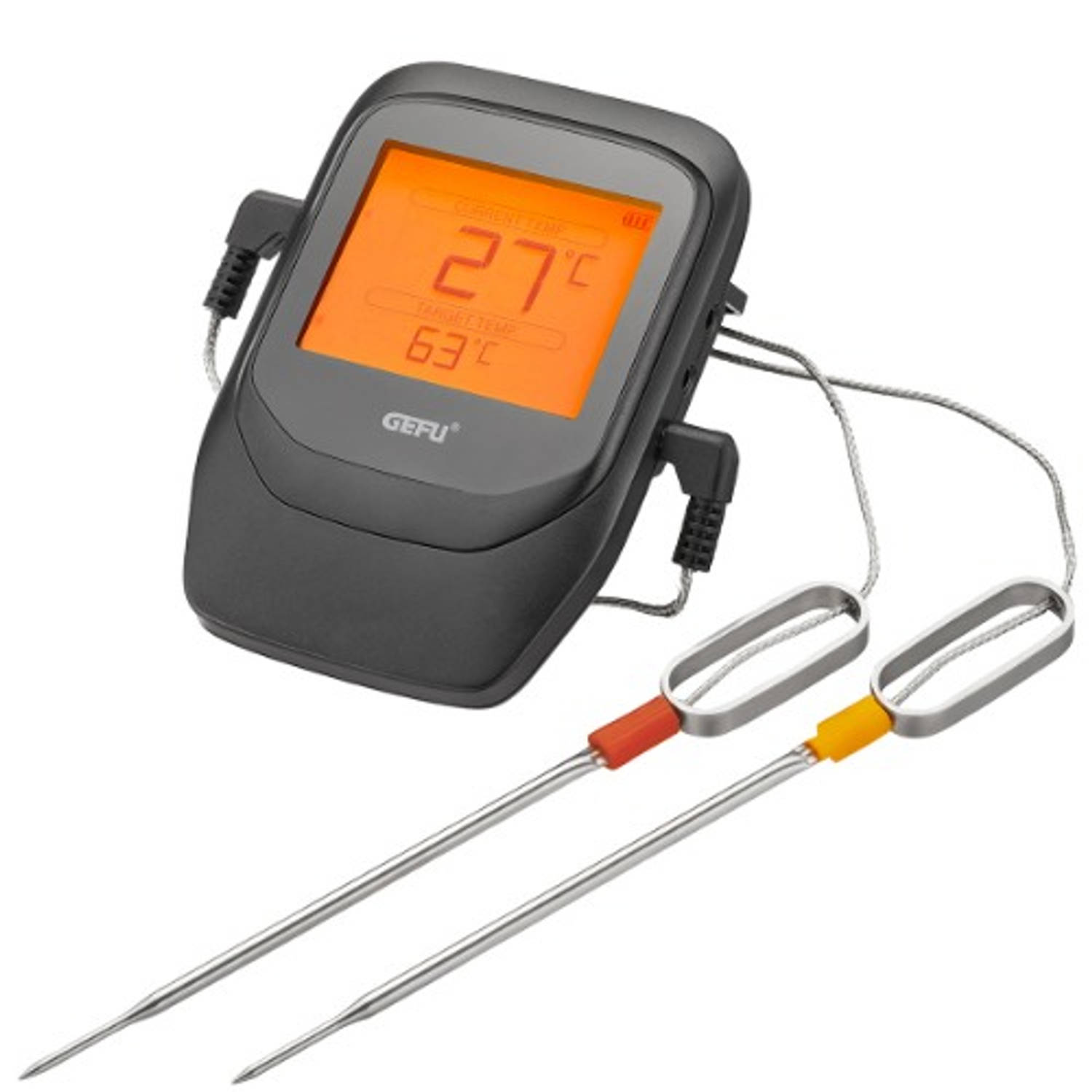Vlees En Grill Thermometer, Bluetooth, Inclusief 2 Sonden Gefu Control+