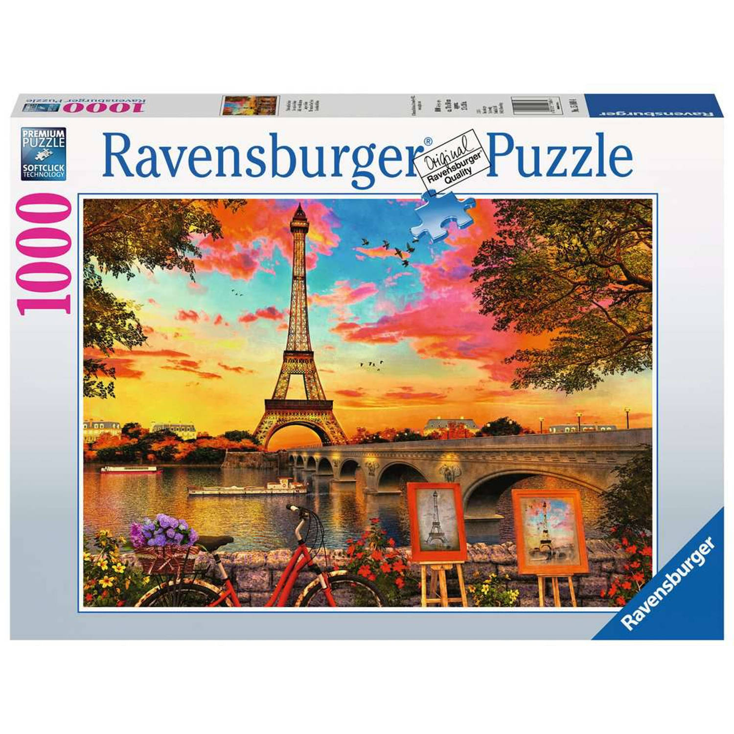 Ravensburger puzzel Paris 1000 stukjes