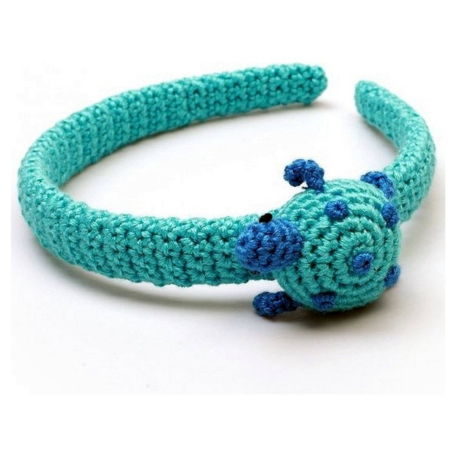 NatureZOO Haarband / Diadeem voor baby Schildpad Blauw