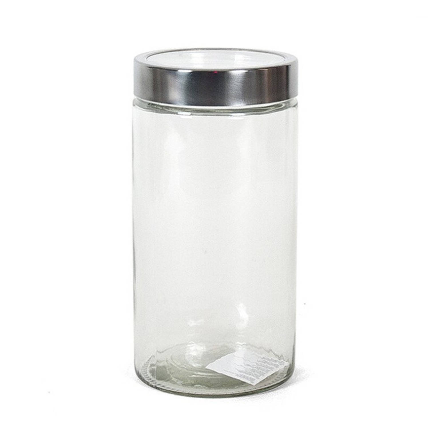 Glazen Voorraadpot-bewaarpot Met Draai Deksel Met Inhoud 1.7 Liter Inmaakpot-weckpot
