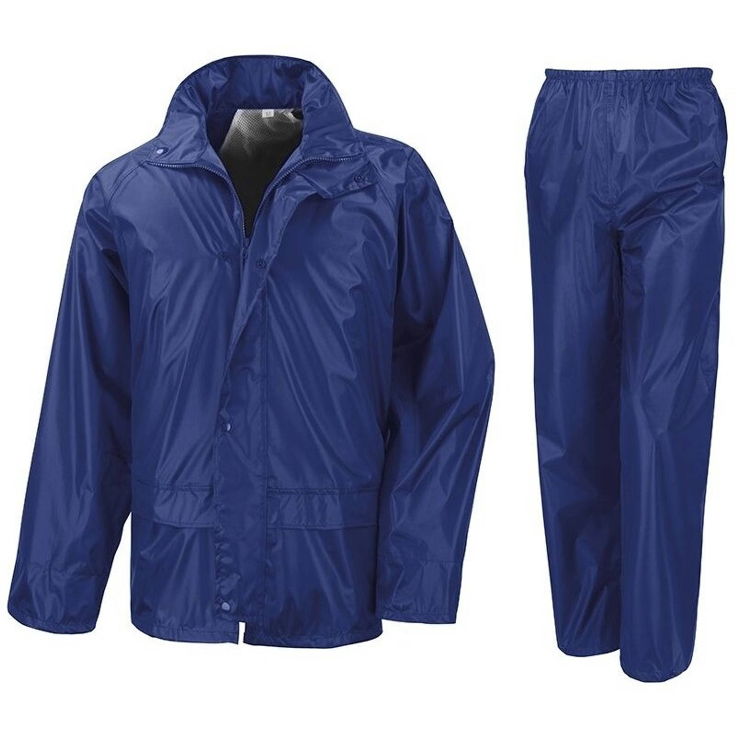 Regenpakken kobalt blauw voor meisjes XL (152-164) - Regenpakken