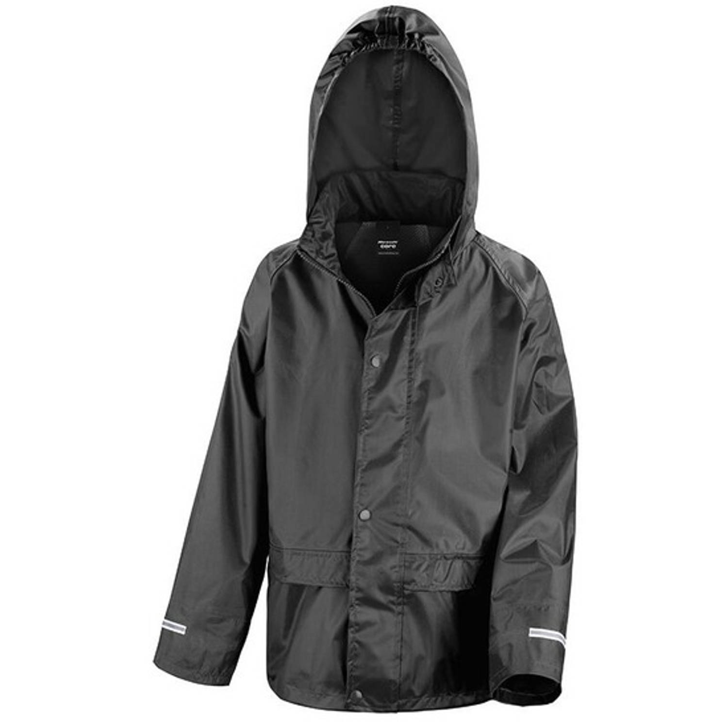 Regenjassen zwart voor meisjes XL (152-164) - Regenpakken
