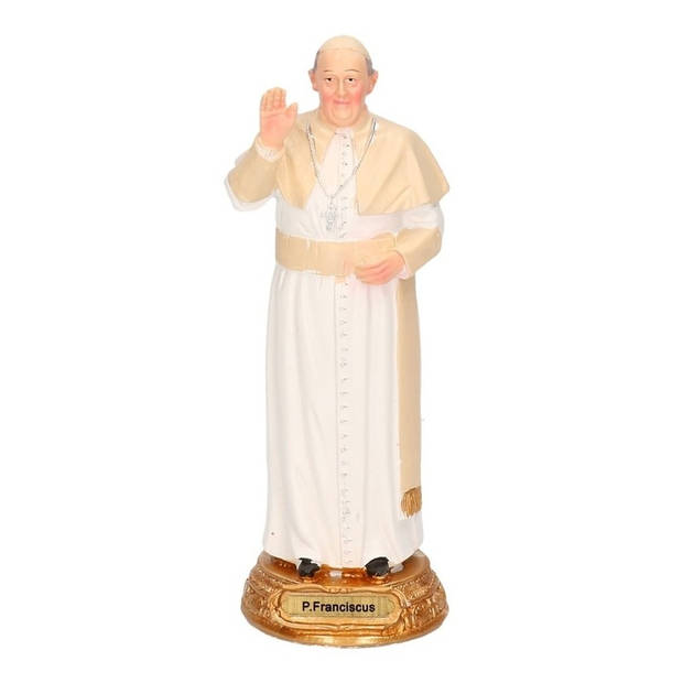 Paus Franciscus beeldje 15 cm - Beeldjes