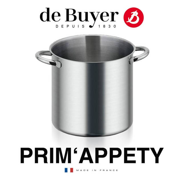 DeBuyer Prim'Appety Soeppan - 24 cm - RVS