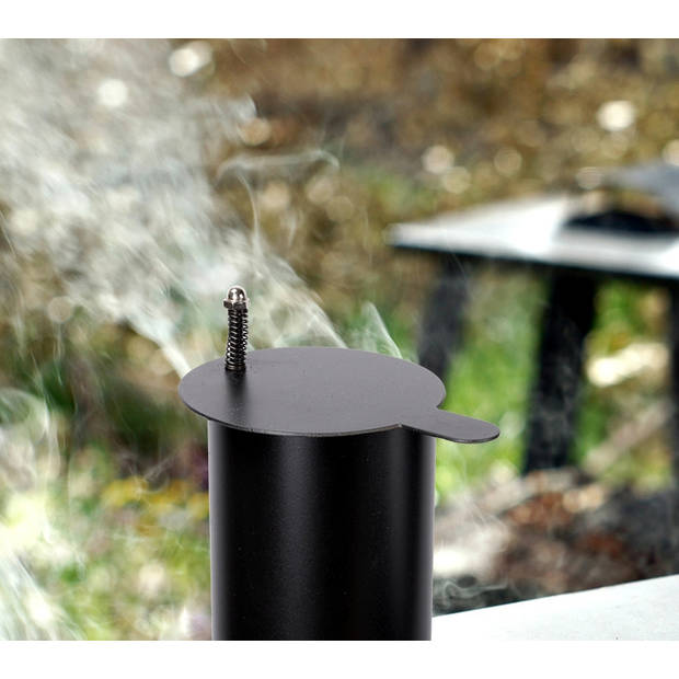 BBQ Collection Smokerbarbecue - BBQ Smoker - met Aparte Smoker - Instelbare Schoorsteen - 104 x 58 x 114 cm