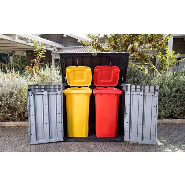 Keter Store It Out Ace Opbergbox - 1200L - 145.5x82x125cm - Grijs