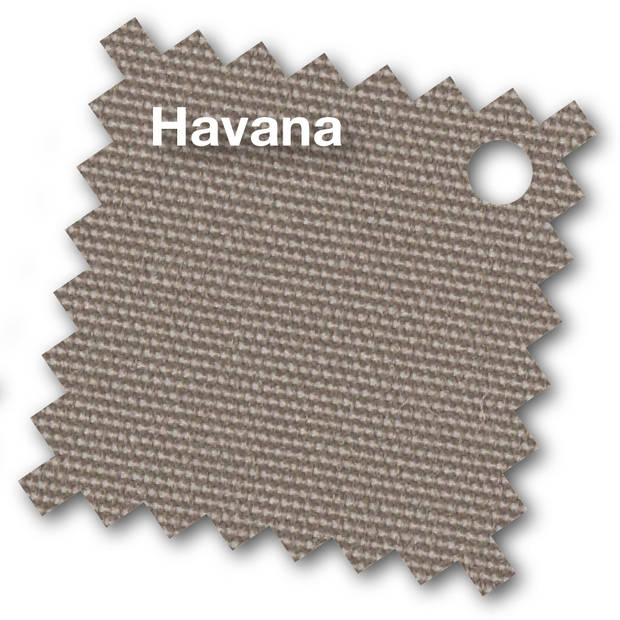 Platinum Riva stokparasol 3 m. rond - Premium - Havana Taupe