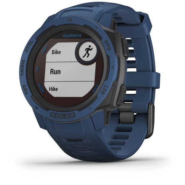 GARMIN Instinct Smartwatch op zonne-energie, Tidal Blue