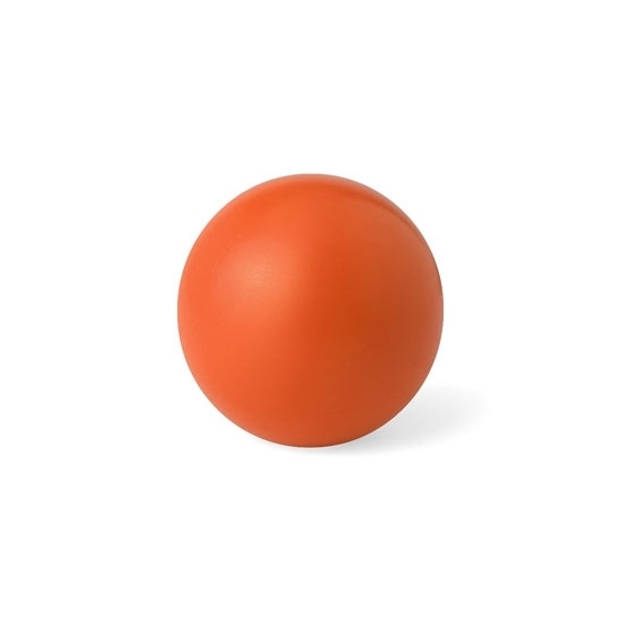 Oranje stressballetje 6 cm - Stressballen