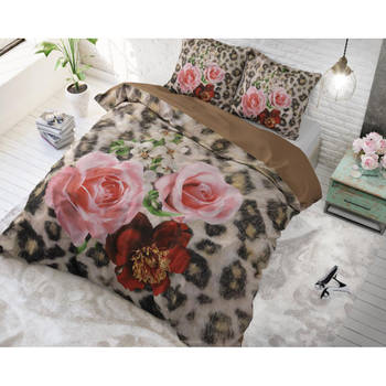 Dreamhouse Bedding DBO DH Floral Panther Brown 140x220