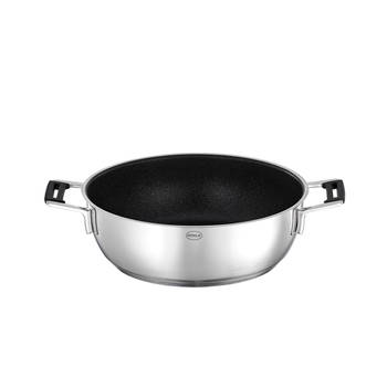 Rösle Keuken - Silence Pro Hapjespan Ø 28 cm ProResist - Roestvast Staal - Zilver