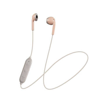 JVC - Bluetooth-oortje, In-ear, Anti-transpiratie HA-F19BT-PTE poeder roze grijs bruin