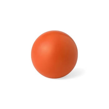 Oranje stressballetje 6 cm - Stressballen