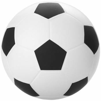 Voetbal stressballetjes 6 cm - Stressballen