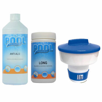 Zwembad hygiene onderhoud set voor grote zwembaden - Zwembadreinigingsmiddelen