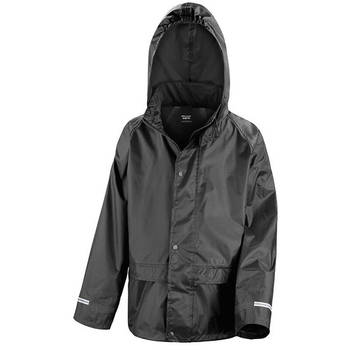 Regenjassen zwart voor meisjes XL (152-164) - Regenpakken