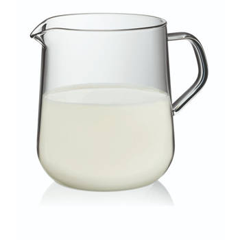 Kela - Melkkan 700 ml, Dubbelwandig Glas - Kela Fontana