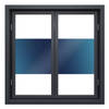 Wicotex Raamfolie zonwerend- 90cm transp/blauw
