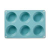 Blokker muffinbakvorm - siliconen - 6 stuks