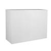 PLASTIC EDA Bloempot Wall Loft Graphit - 46 L - 78,5 x 29,5 x 60 cm - Witte ceruse