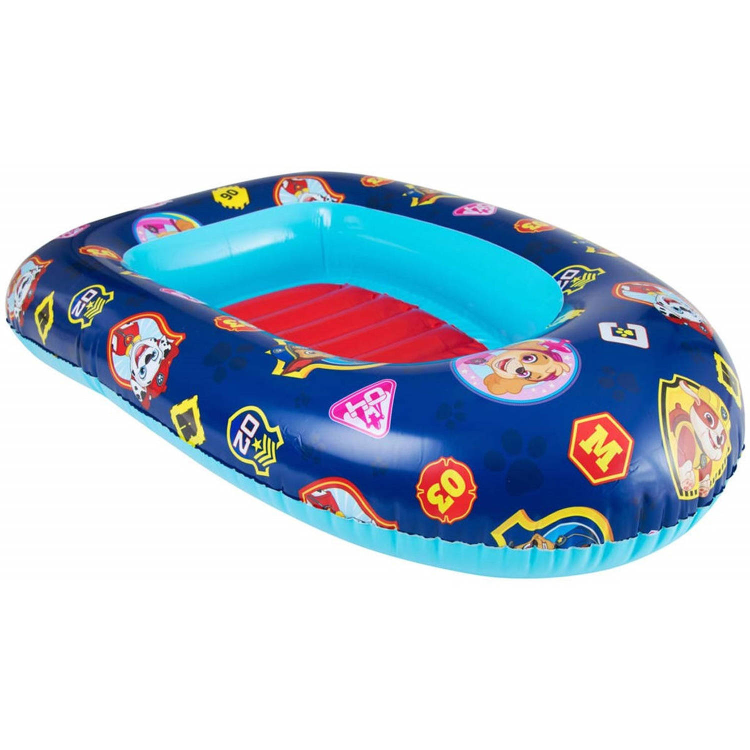 zeker aanpassen Merg Paw Patrol opblaasbare boot 100 x 70 cm speelgoed voor kinderen | Blokker