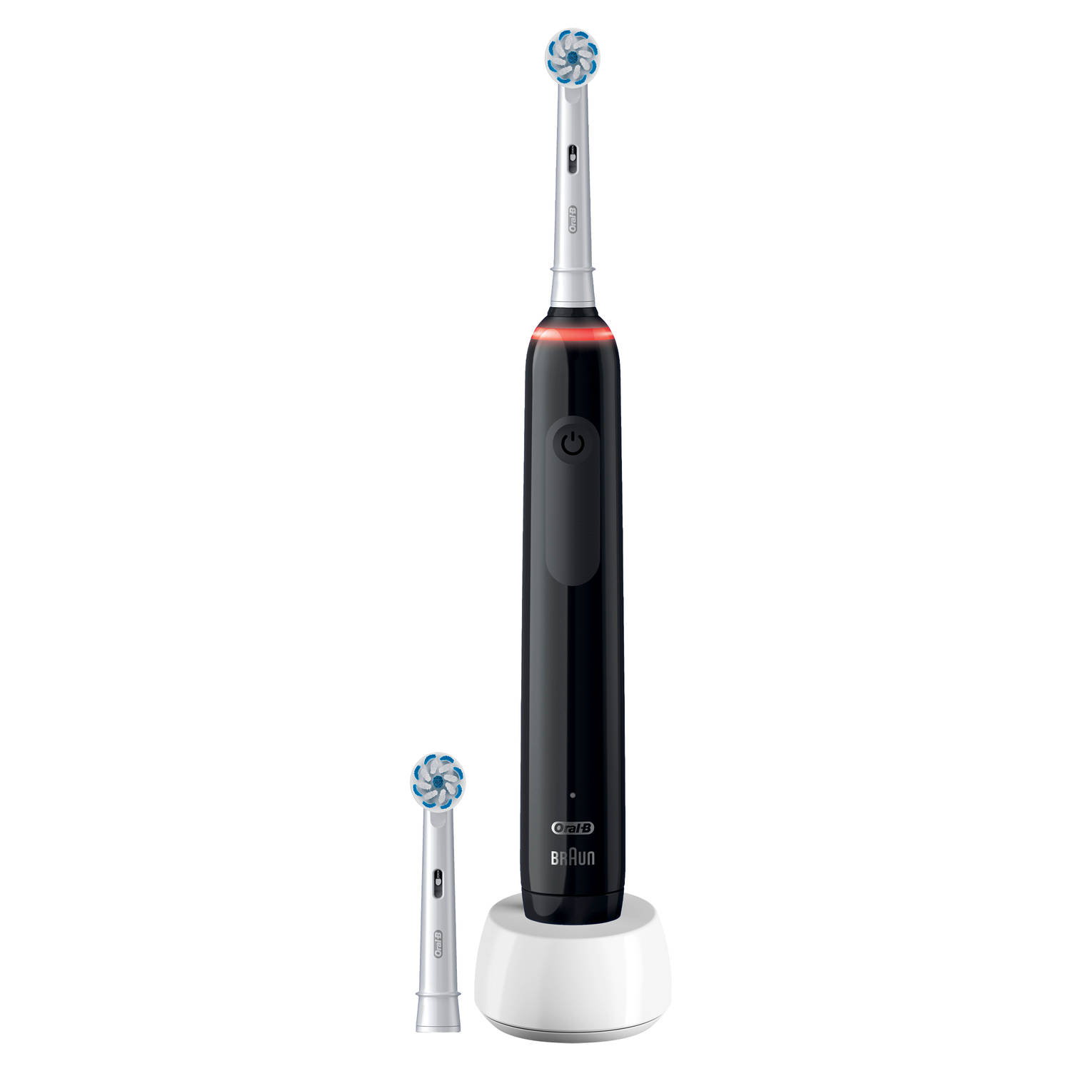 Oral-B elektrische tandenborstel Pro 3 3000 Sensi zwart - incl. 2 opzetborstels