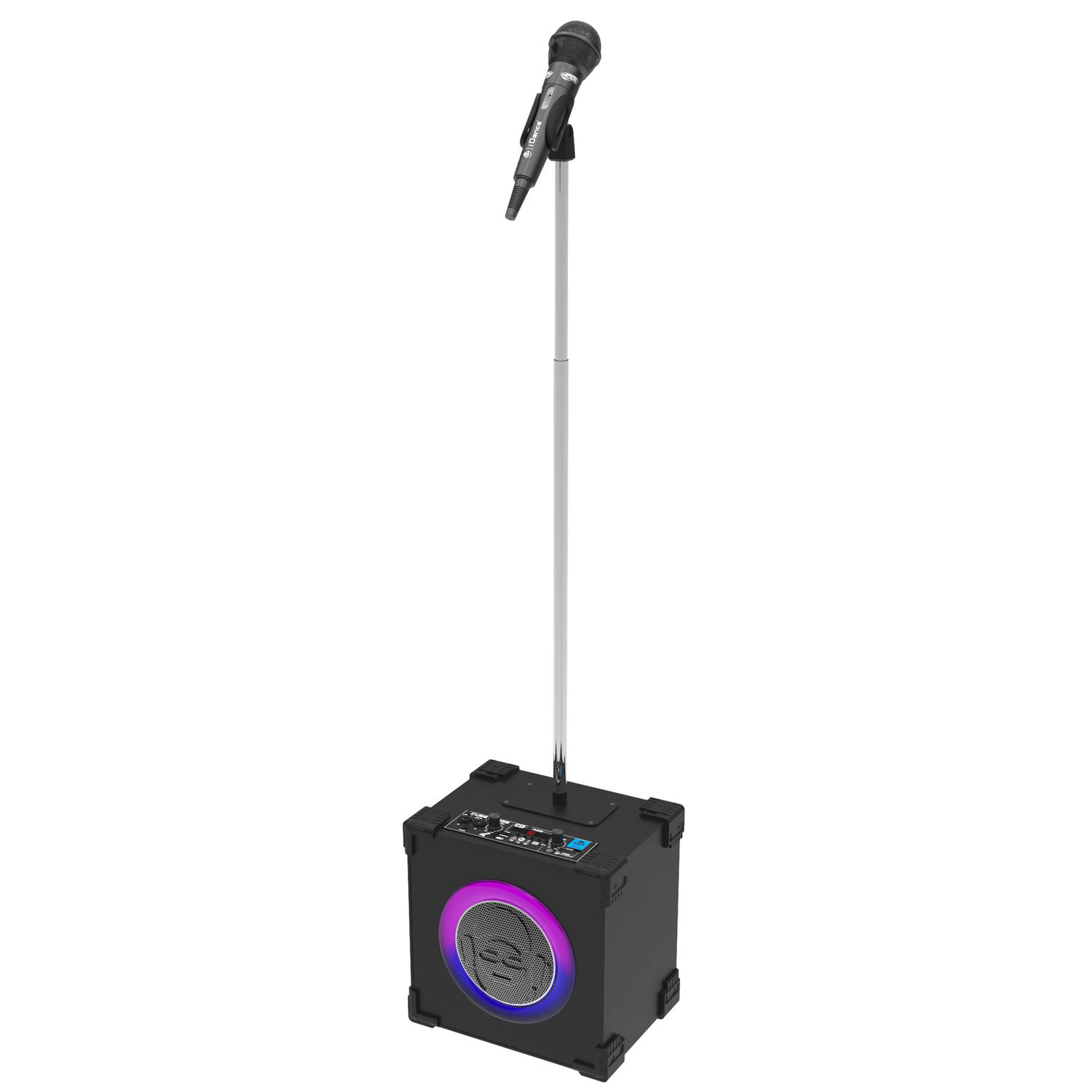 fusie Albany afstuderen iDance CUBESTAGE Karaoke Set – Bluetooth Party Speaker met Microfoonstand –  Voor Volwassenen en Kinderen – met Microfoon | Blokker
