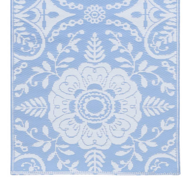 vidaXL Buitenkleed 80x150 cm PP babyblauw