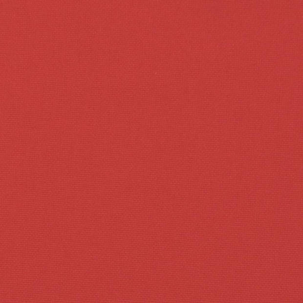 vidaXL Tuinbankkussens 2 st 120x50x7 cm oxford stof rood