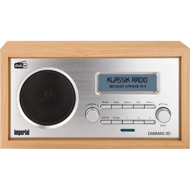 imperial DABMAN 30 DAB+ radio - hout