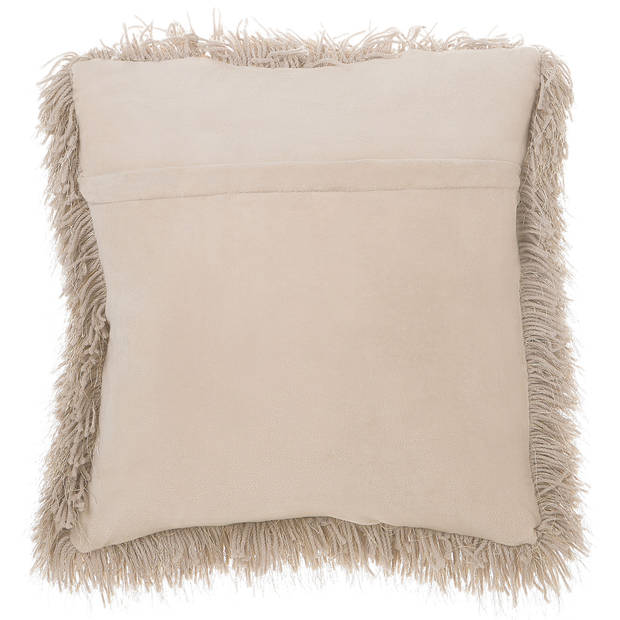 Beliani CIDE - Sierkussen-Beige-Polyester