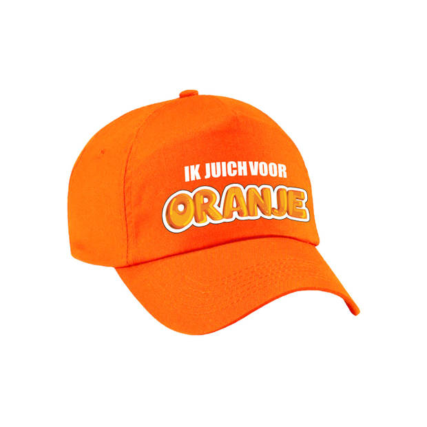 Holland fan pet / cap ik juich voor oranje - EK / WK - voor volwassenen - Verkleedhoofddeksels