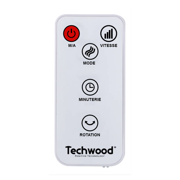 Techwood torenventilator - timer - afstandsbediening